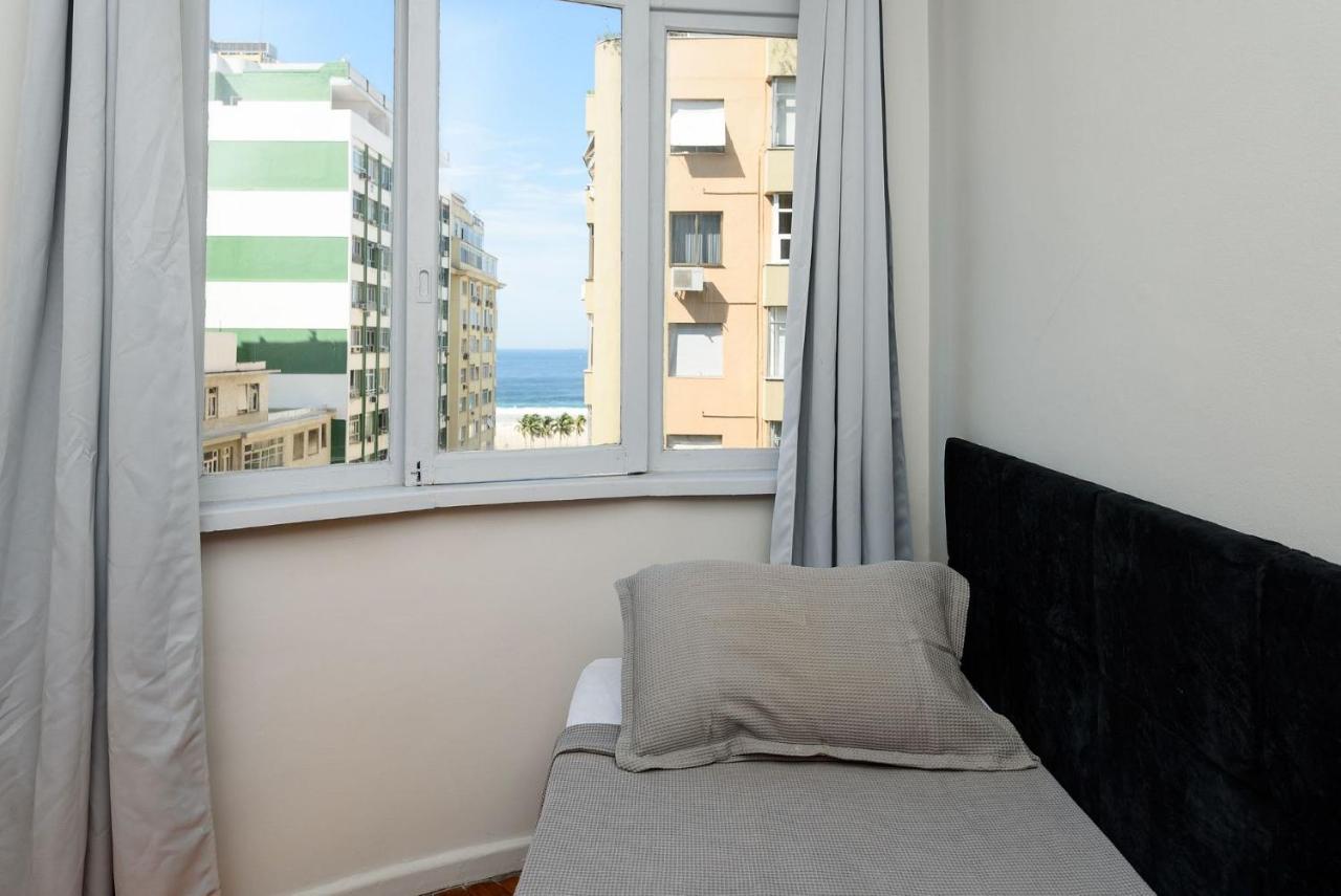 2 Quartos Em Copacabana C/ Vista-Mar | Pj 135/808 Рио де Жанейро Екстериор снимка