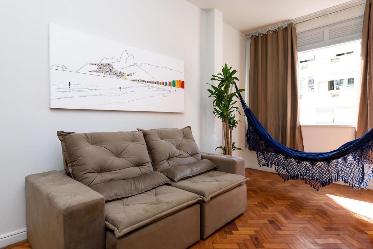 2 Quartos Em Copacabana C/ Vista-Mar | Pj 135/808 Рио де Жанейро Екстериор снимка